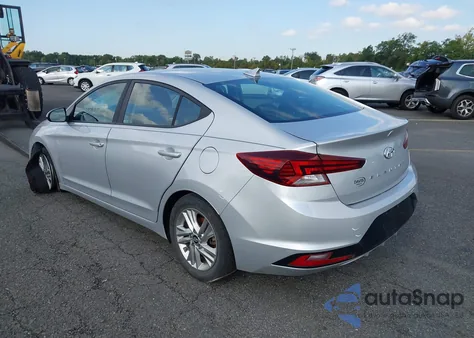 2019 Hyundai Elantra Sel из США, поврежденный, VIN 5NPD84LF8KH427319